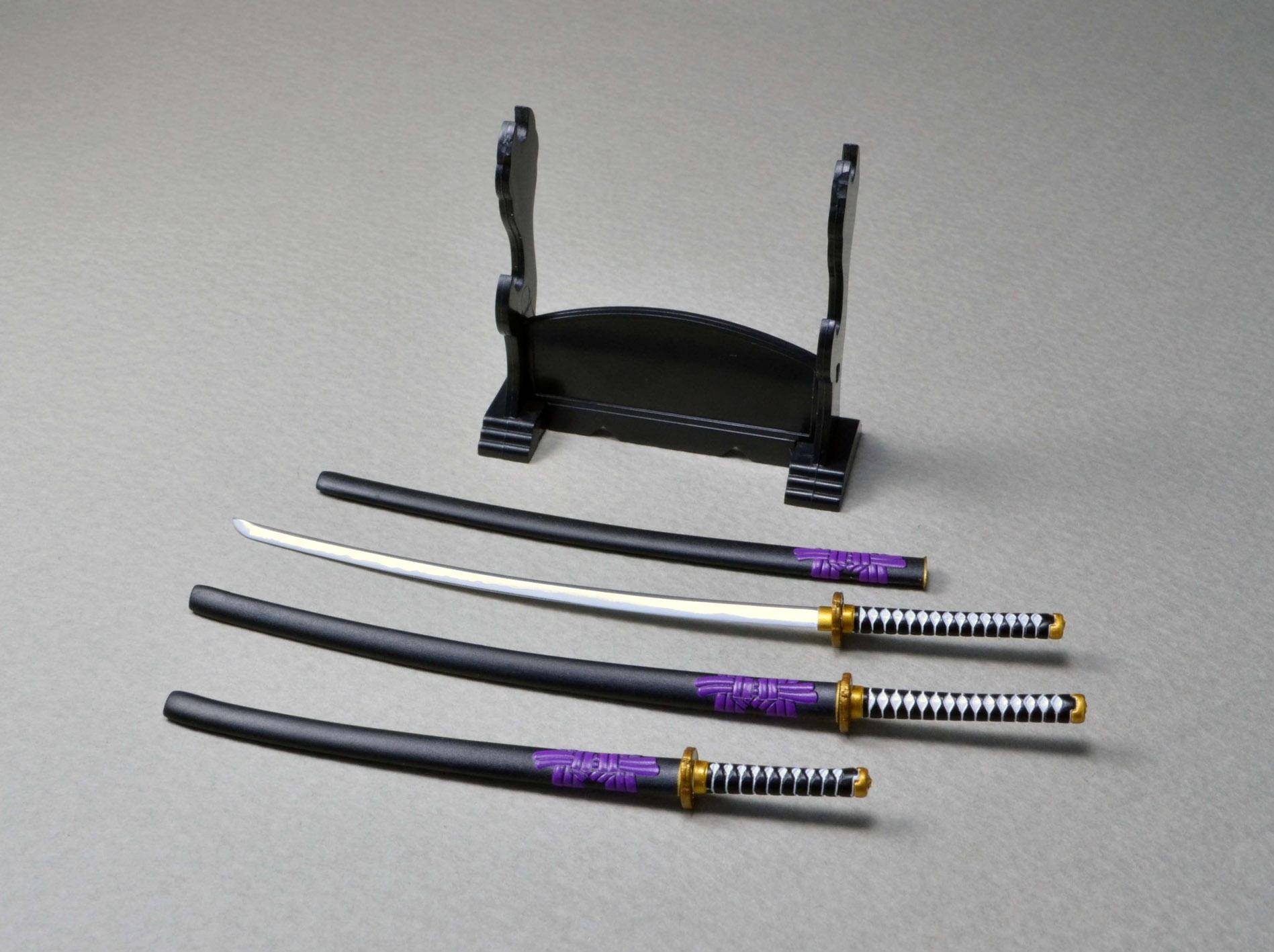 Amazon.co.jp: 1/12塗装済み完成品 THE 刀 其の弐 (黒) : ホビー